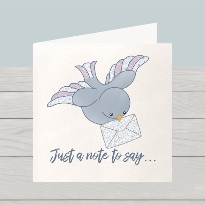 Just a note bird