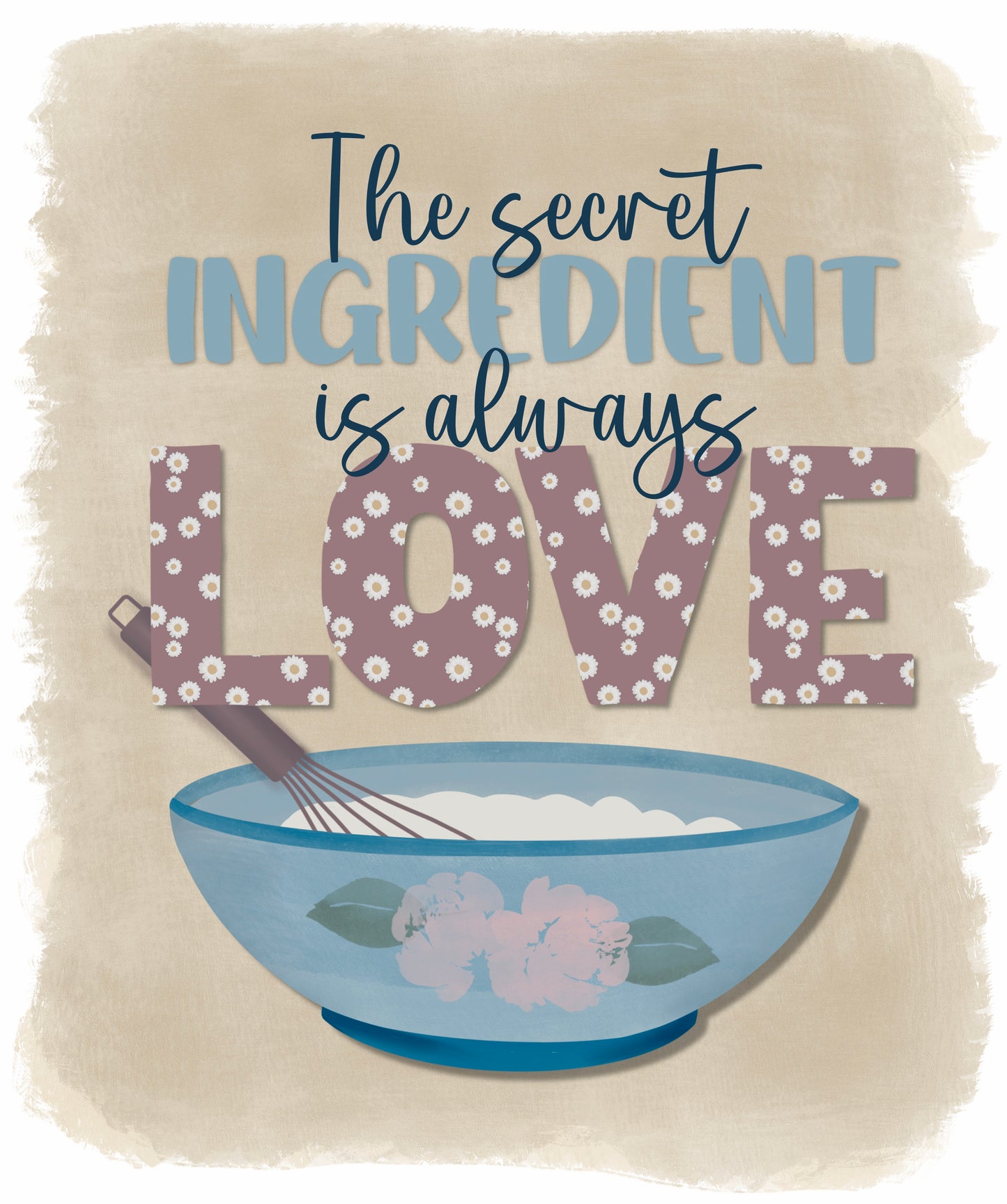 Kitchen series #1 mixed with love