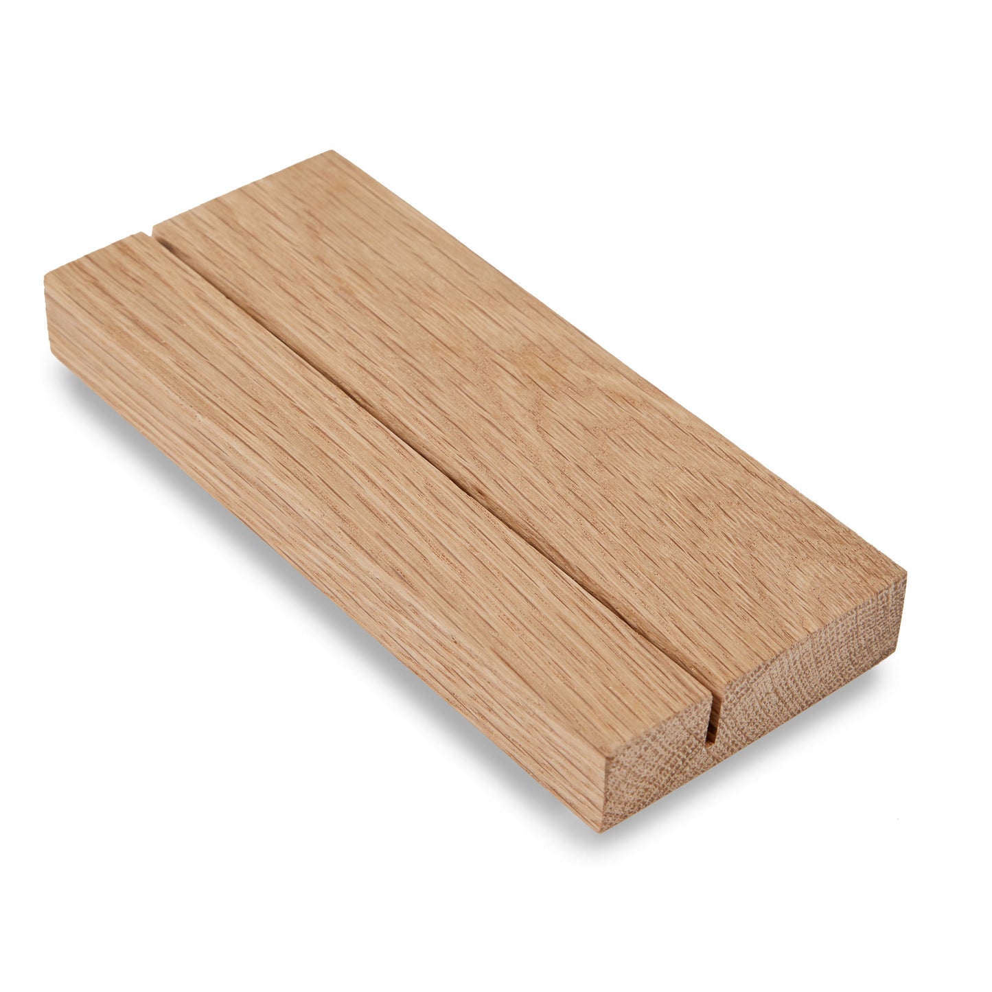 Wooden oak stand for gallery boards