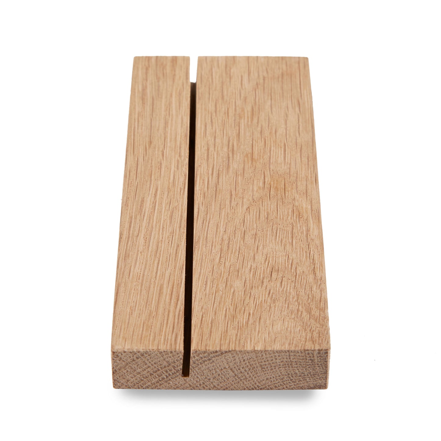 Wooden oak stand for gallery boards