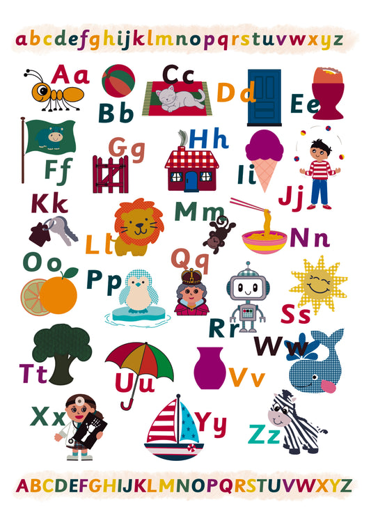 Learning the alphabet