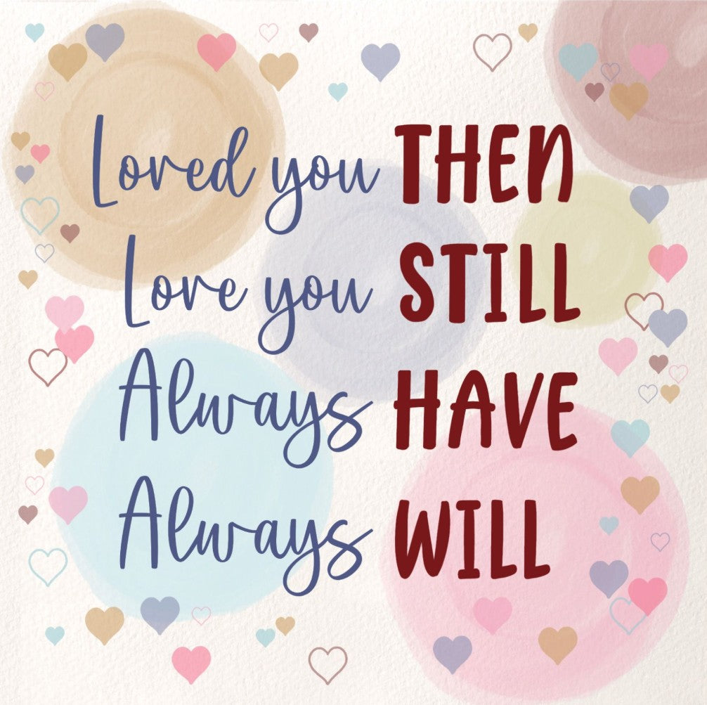 Love you always Valentine's Day card