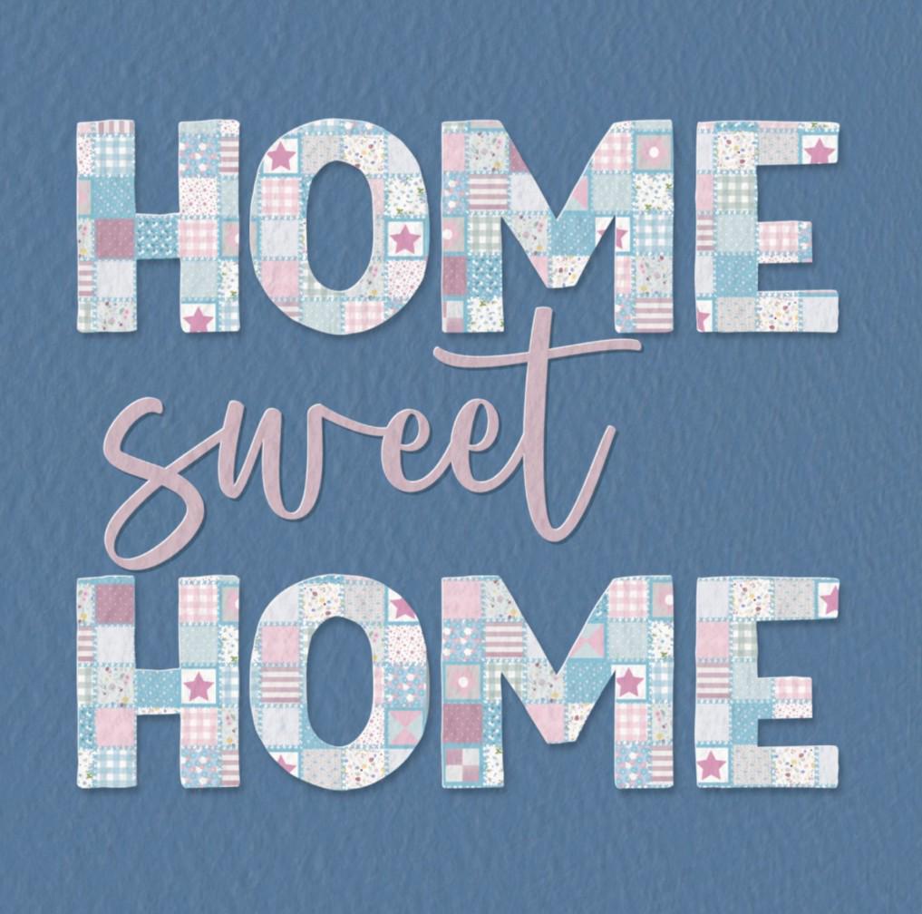 Home Sweet Home card