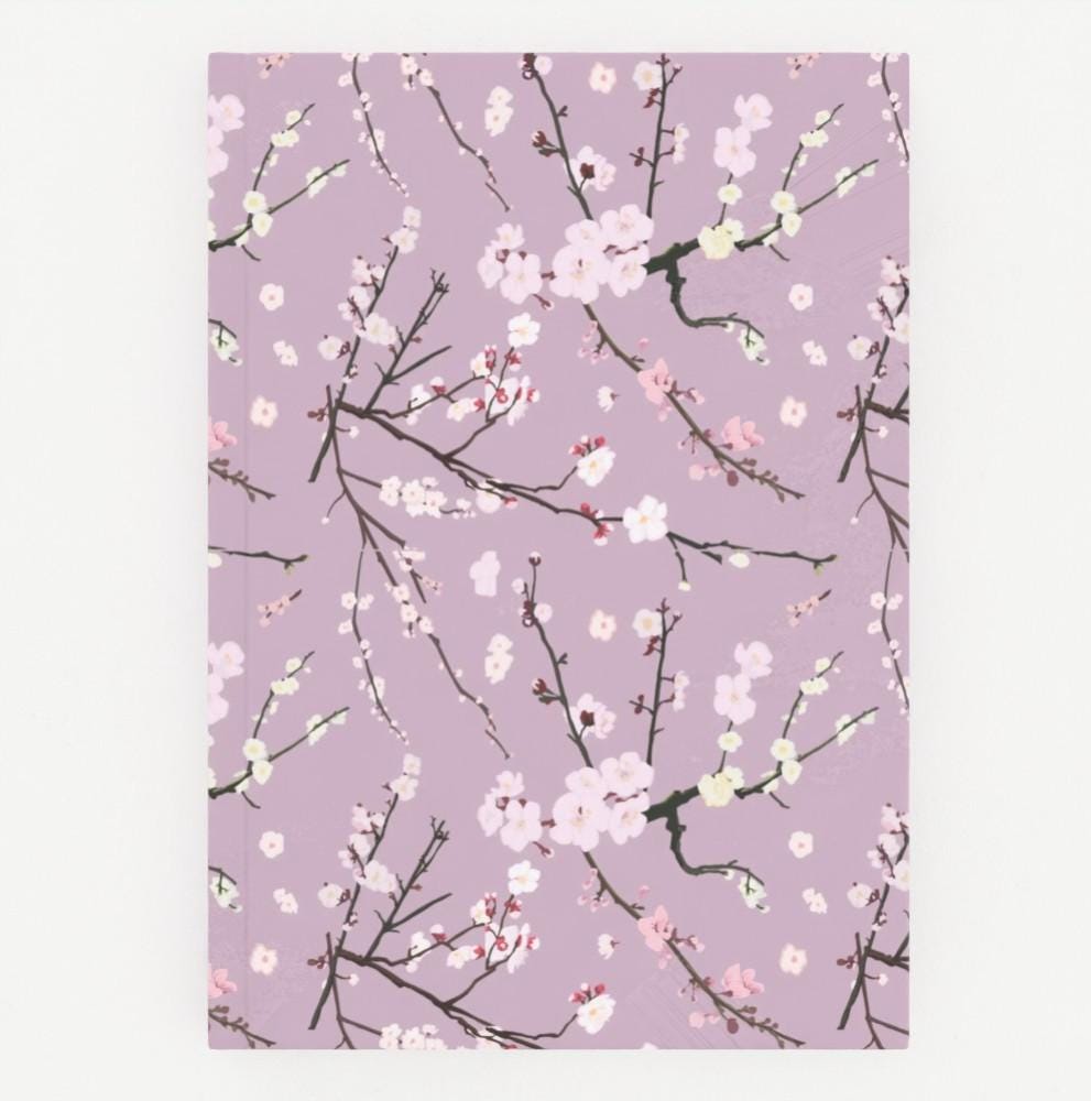 Purple cherry blossom