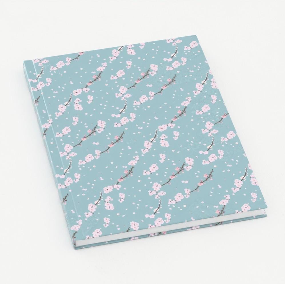 Blue cherry blossom
