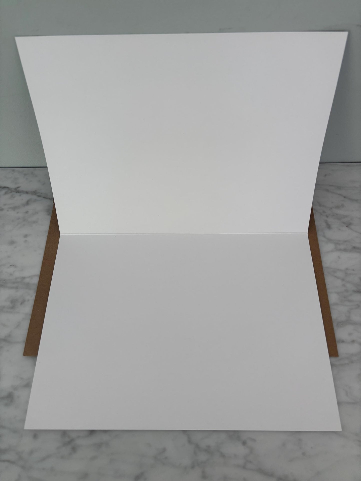 Goodbye from us (large A4 card)