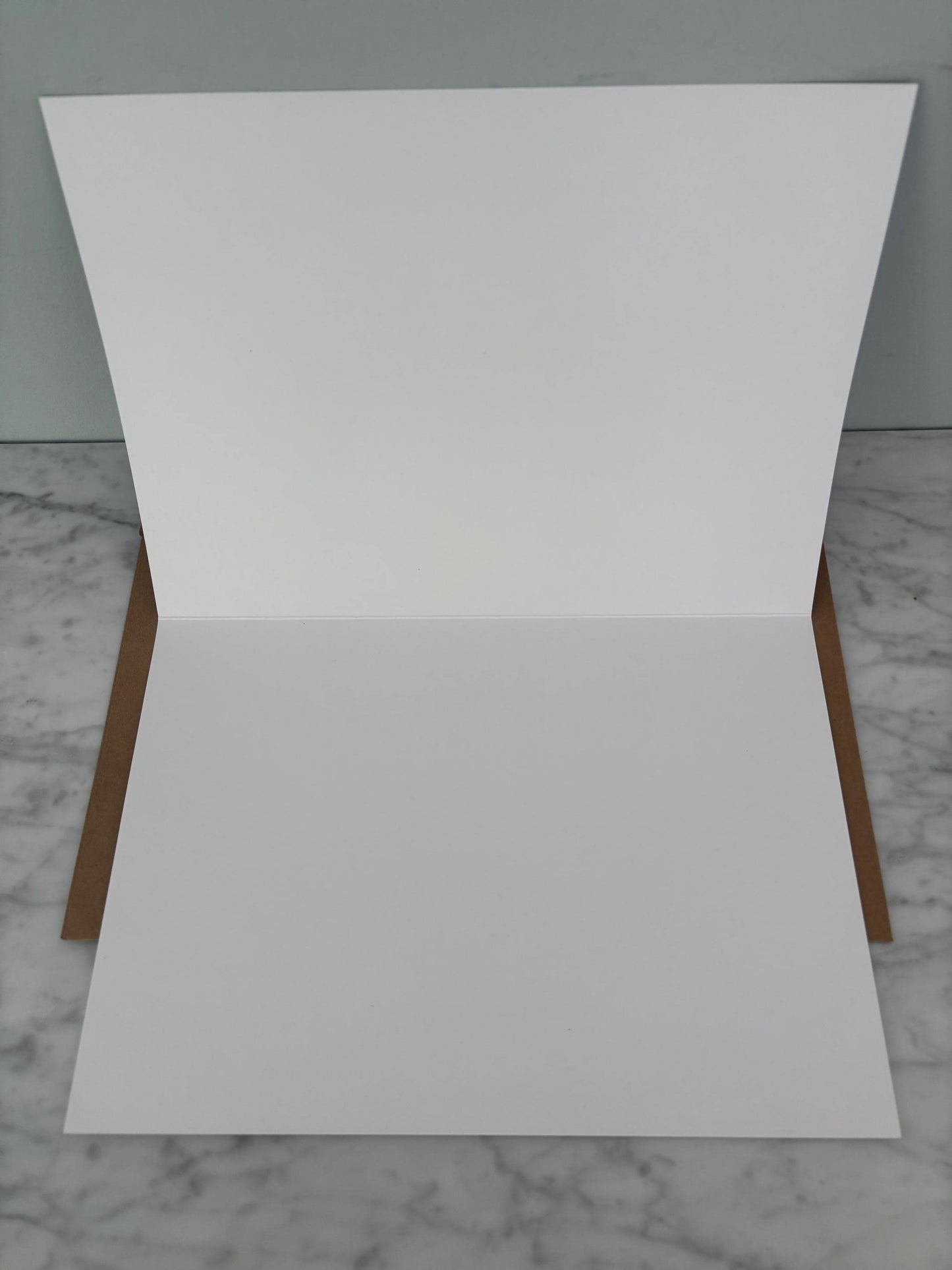 Washing line girl (large A4 card)