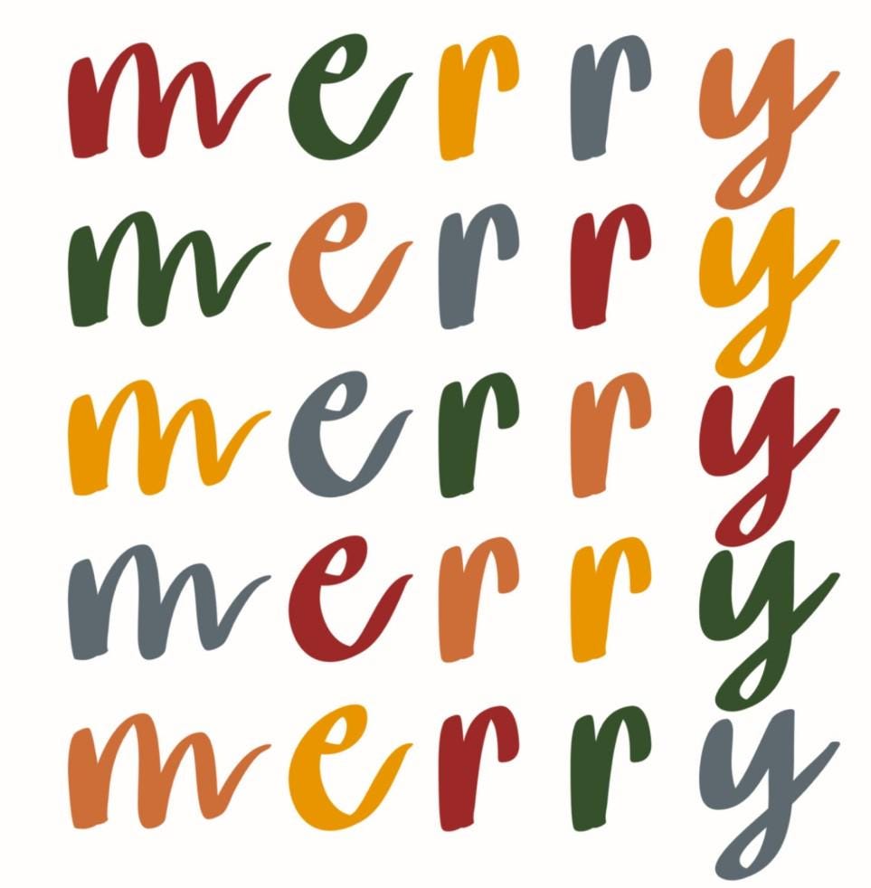 Very merry (ten pack)