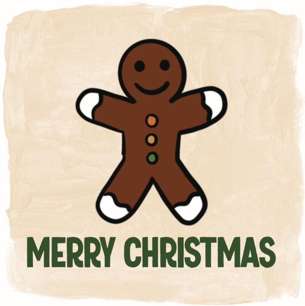 Gingerbread man (ten pack)