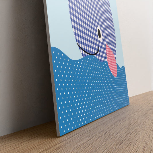 Nautical series #3 friendly whale