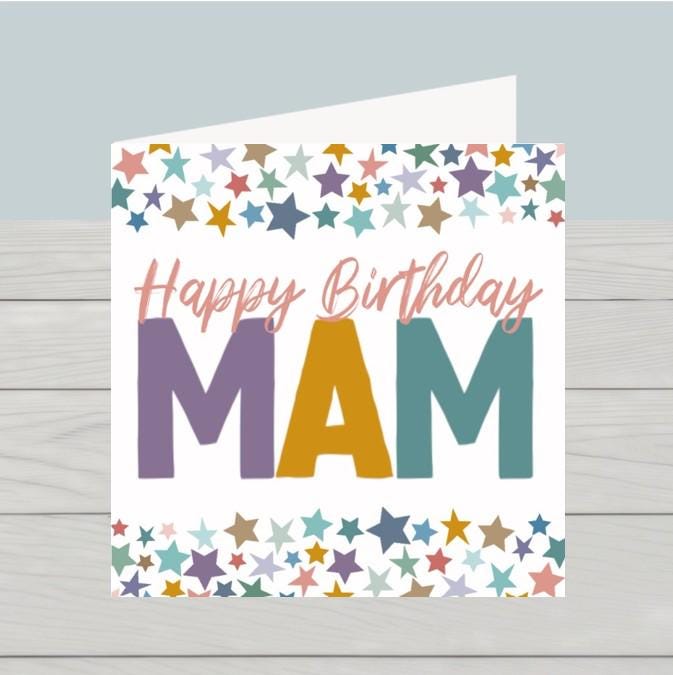 Birthday stars for Mam