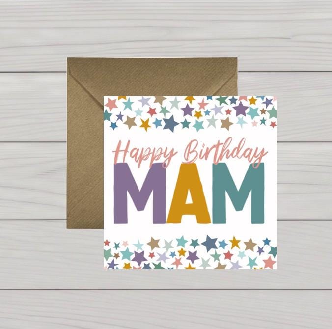 Birthday stars for Mam