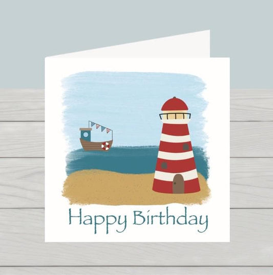 Lighthouse and shore