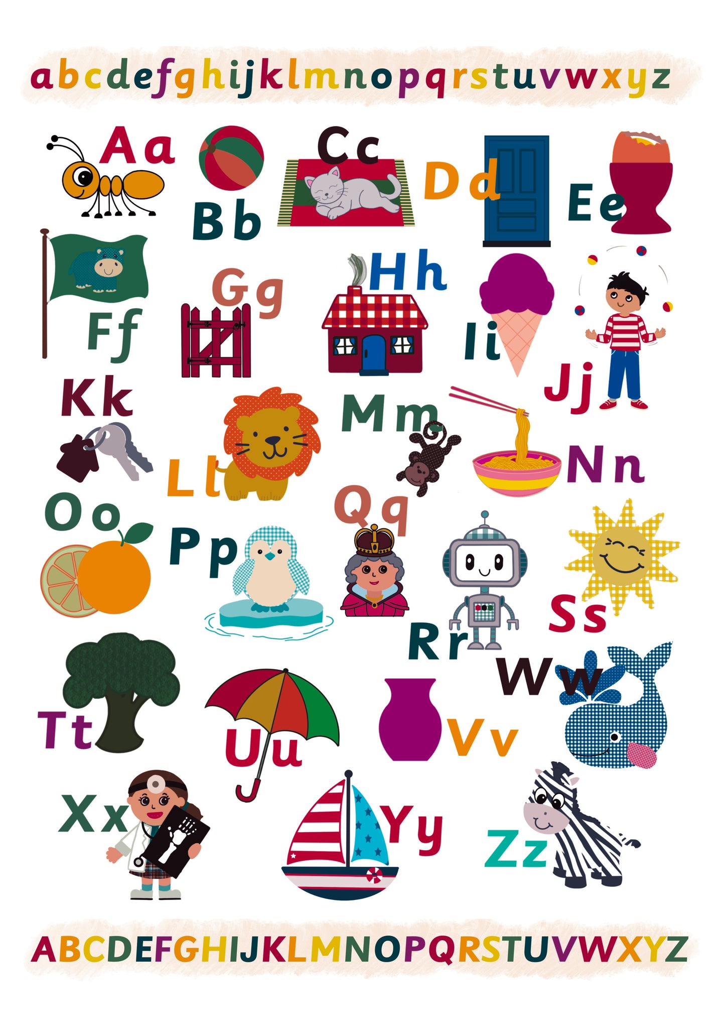 Alphabet poster