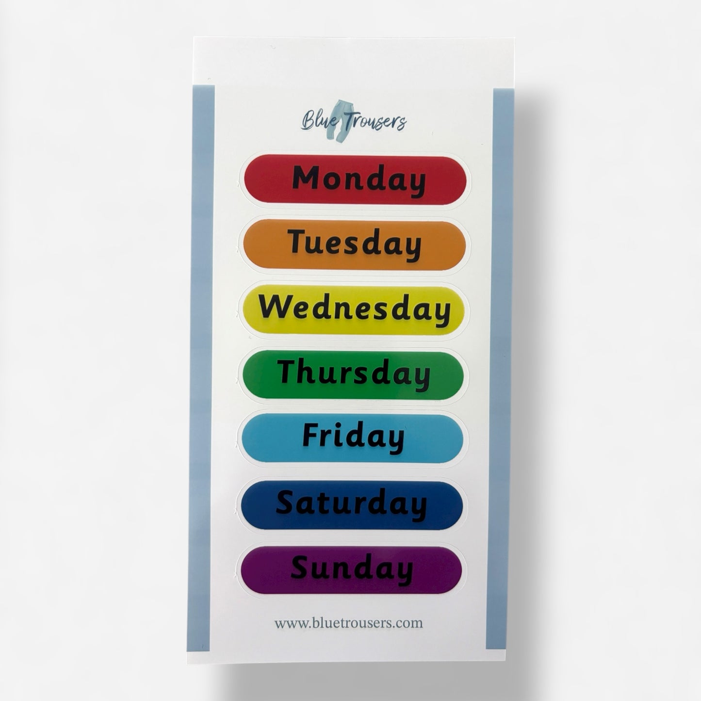My first calendar