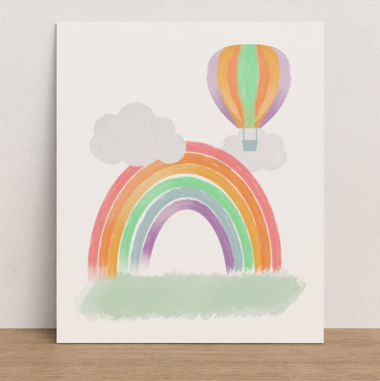 Retro rainbow series #1 rainbow sky