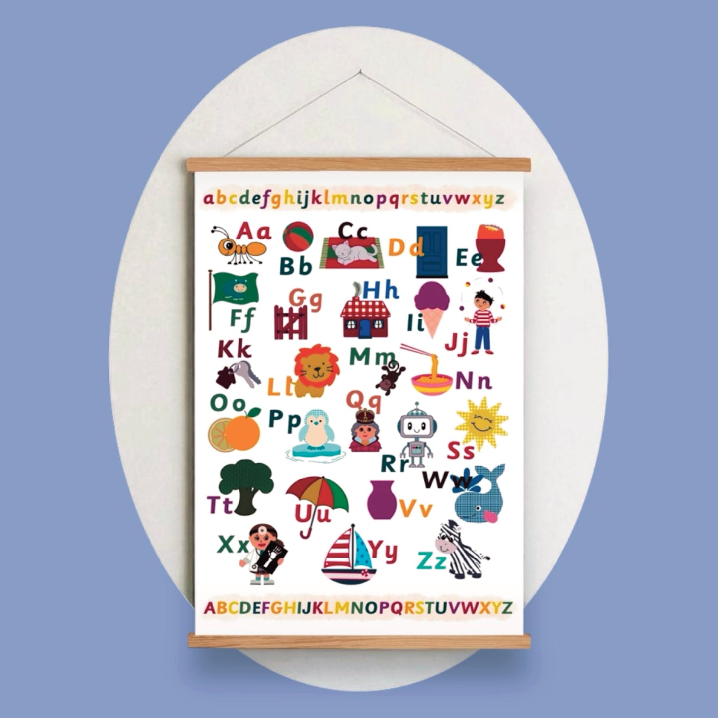 Alphabet poster