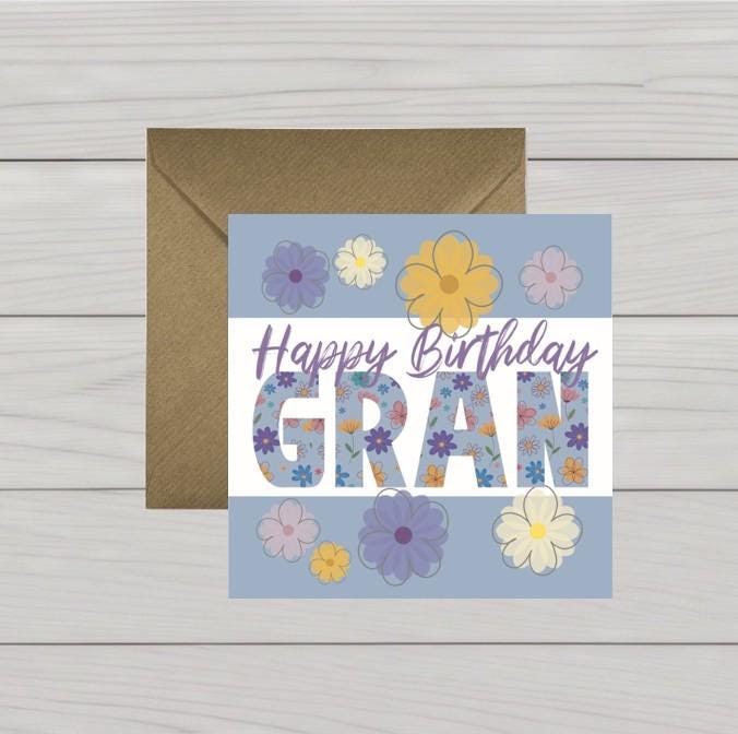 Flowers for Gran