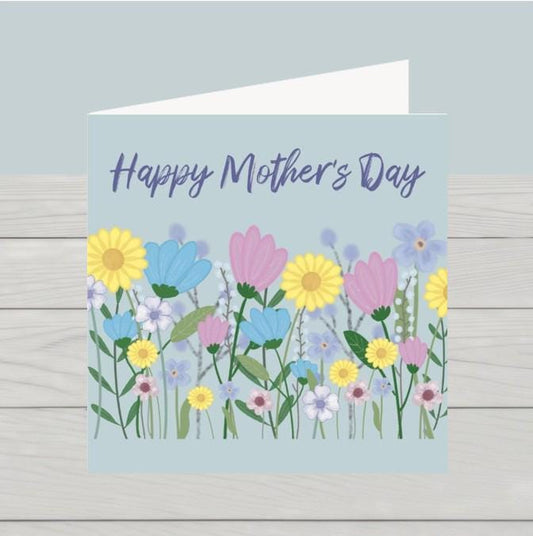 Mothers Day wildflowers card