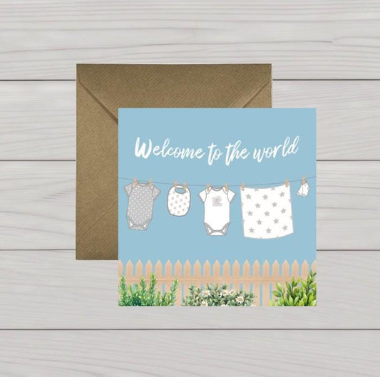 Welcome to the world washing line