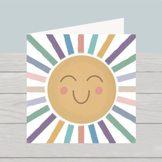 Sunshine smile note card
