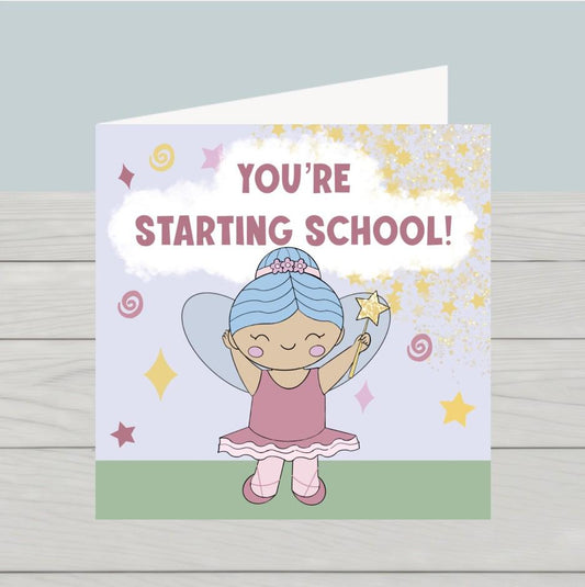 You're starting school card magic fairy