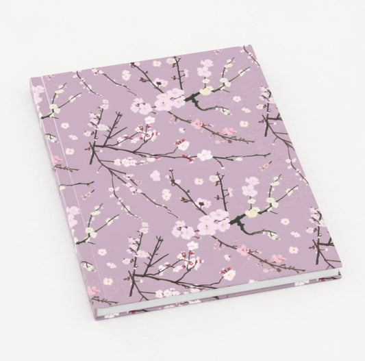 Purple cherry blossom