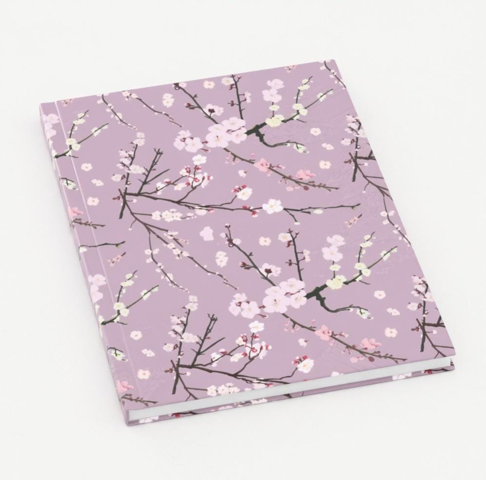 Purple cherry blossom