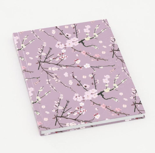 Purple cherry blossom