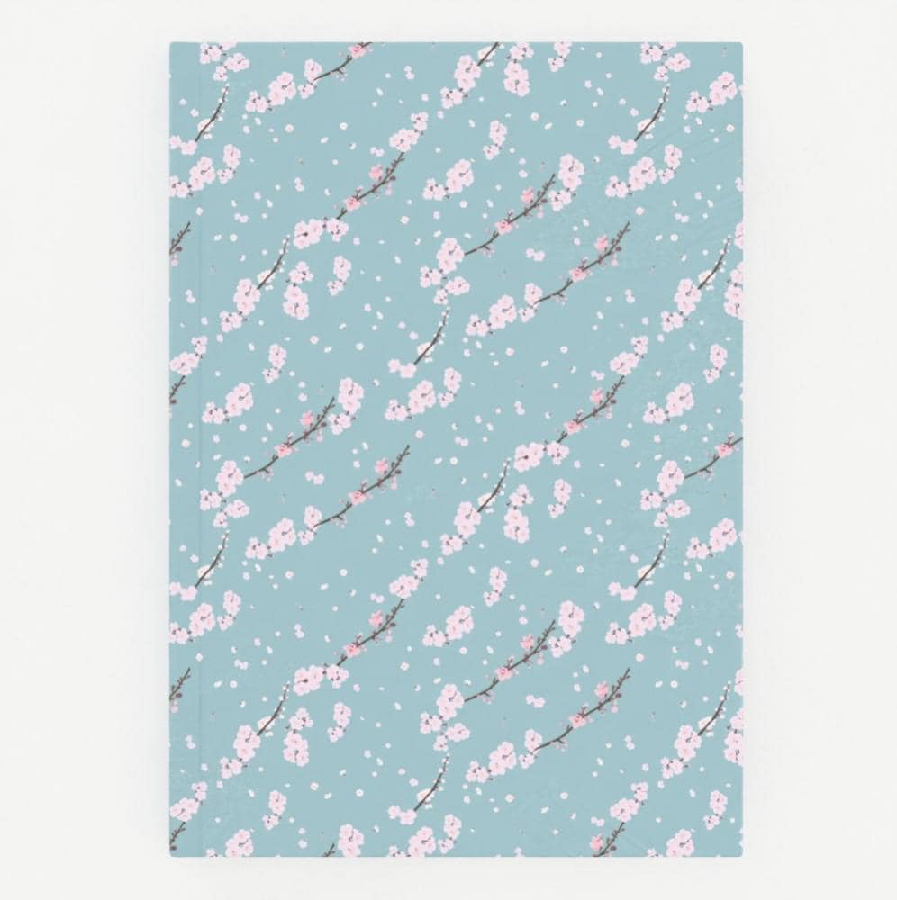 Blue cherry blossom