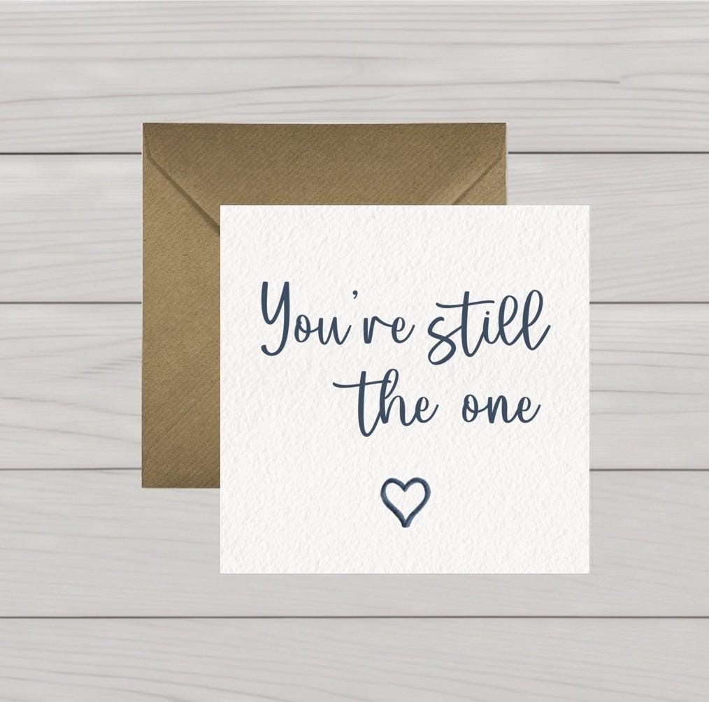 You're still the one card