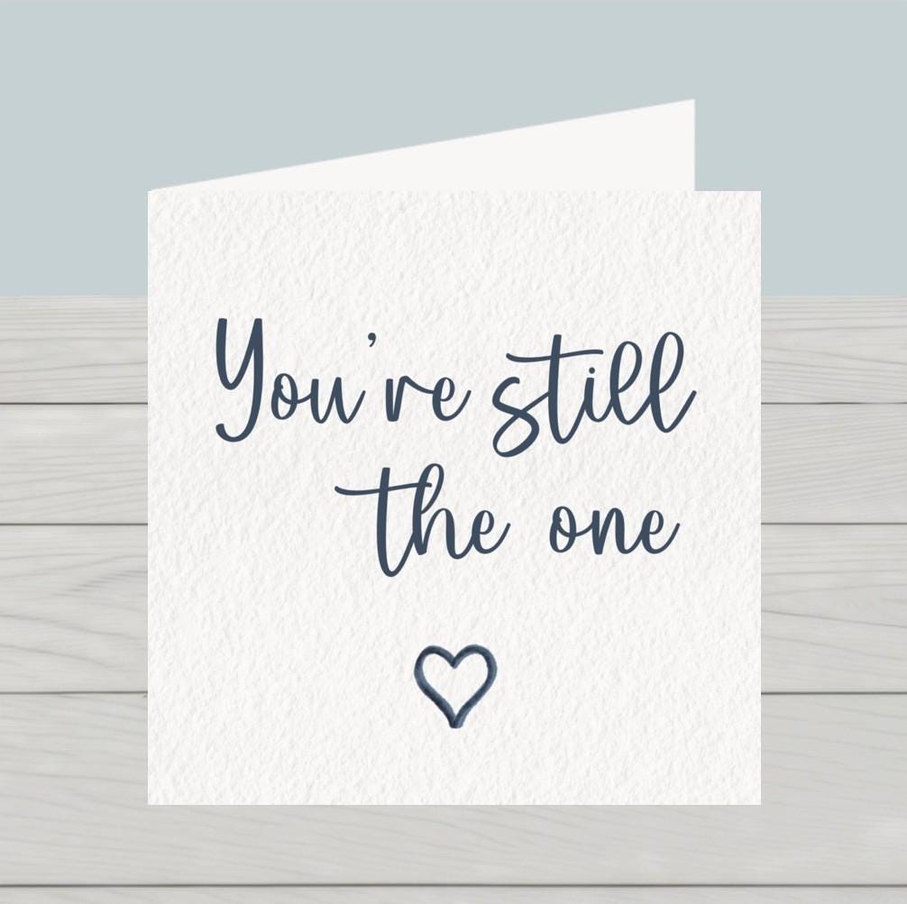 You're still the one card