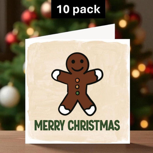 Gingerbread man (ten pack)