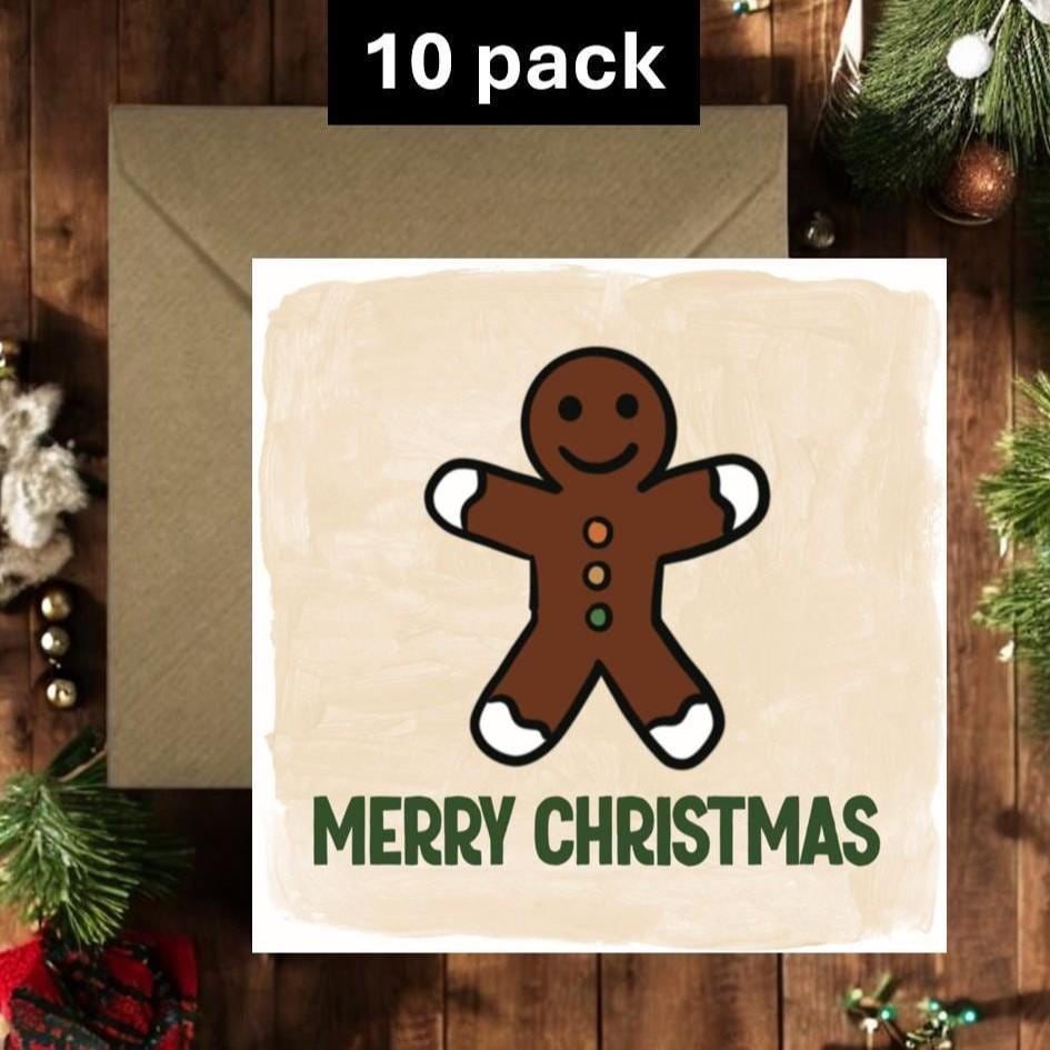 Gingerbread man (ten pack)