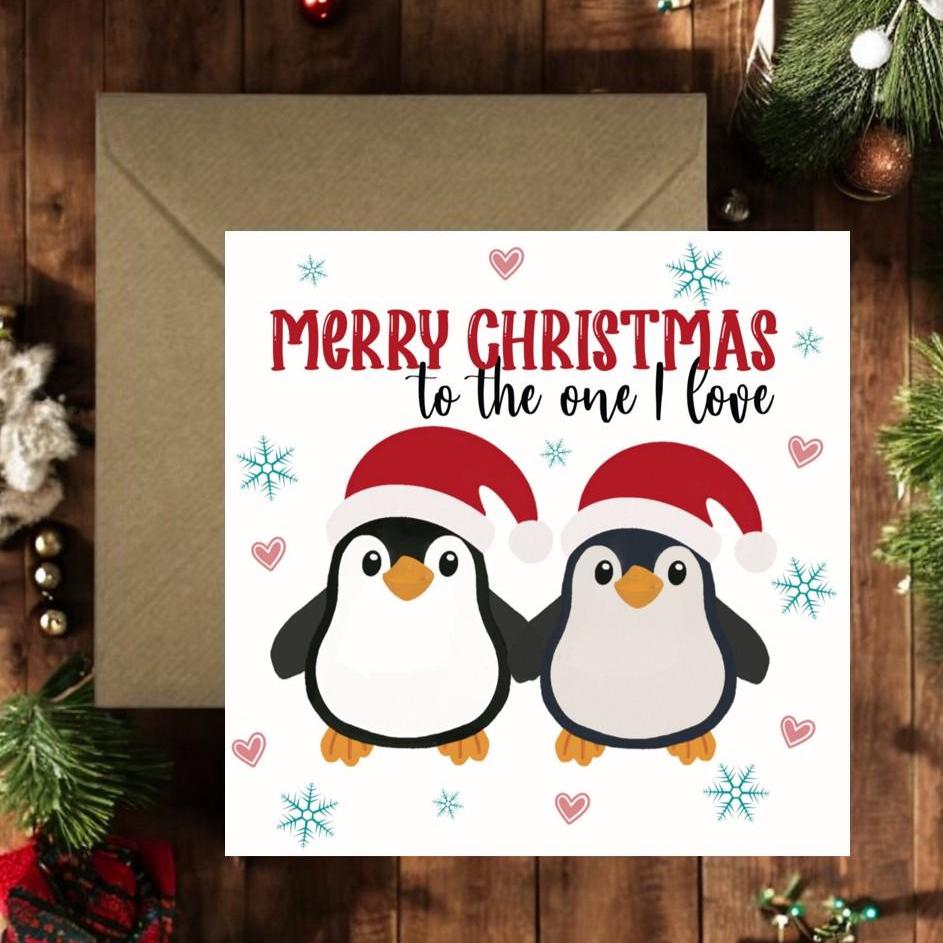 Penguin couple