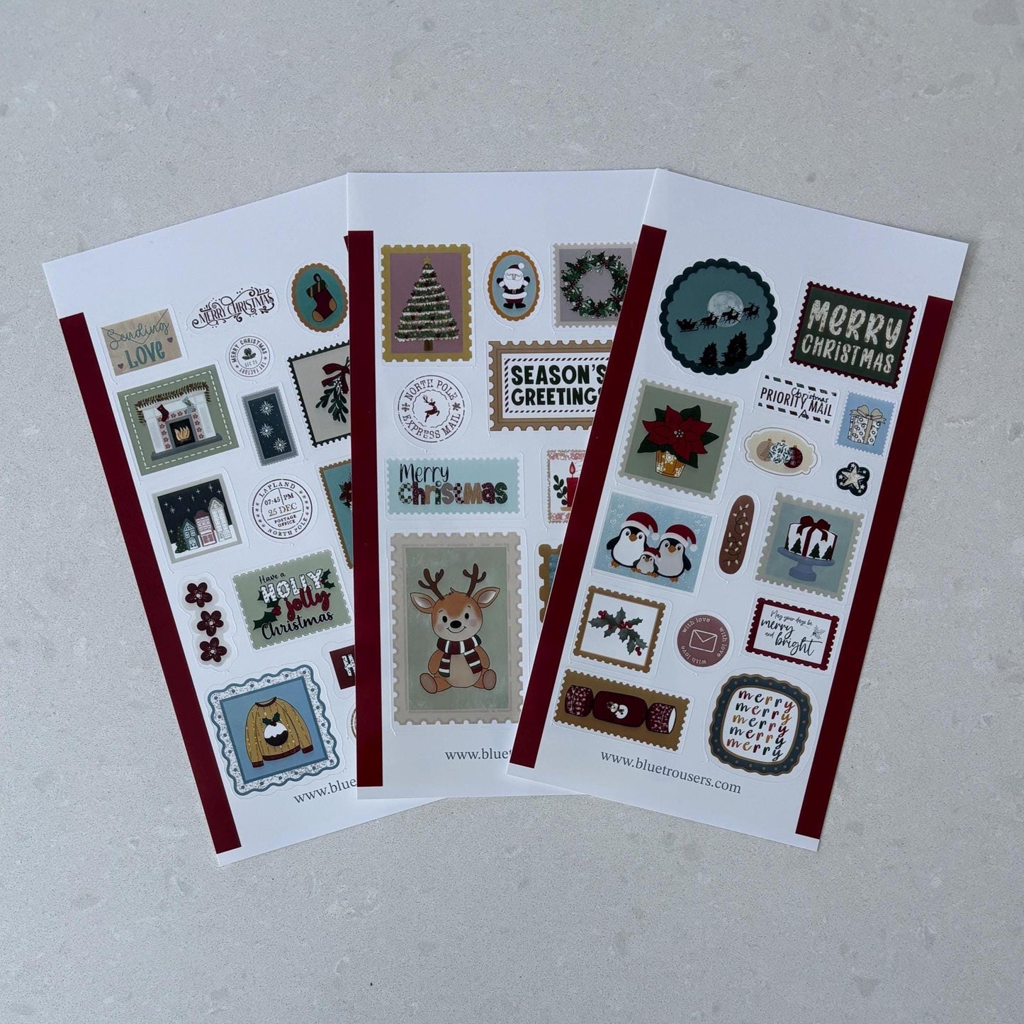Christmas stamps