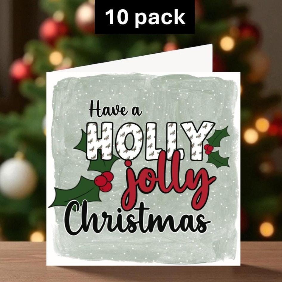 Jolly holly (ten pack)