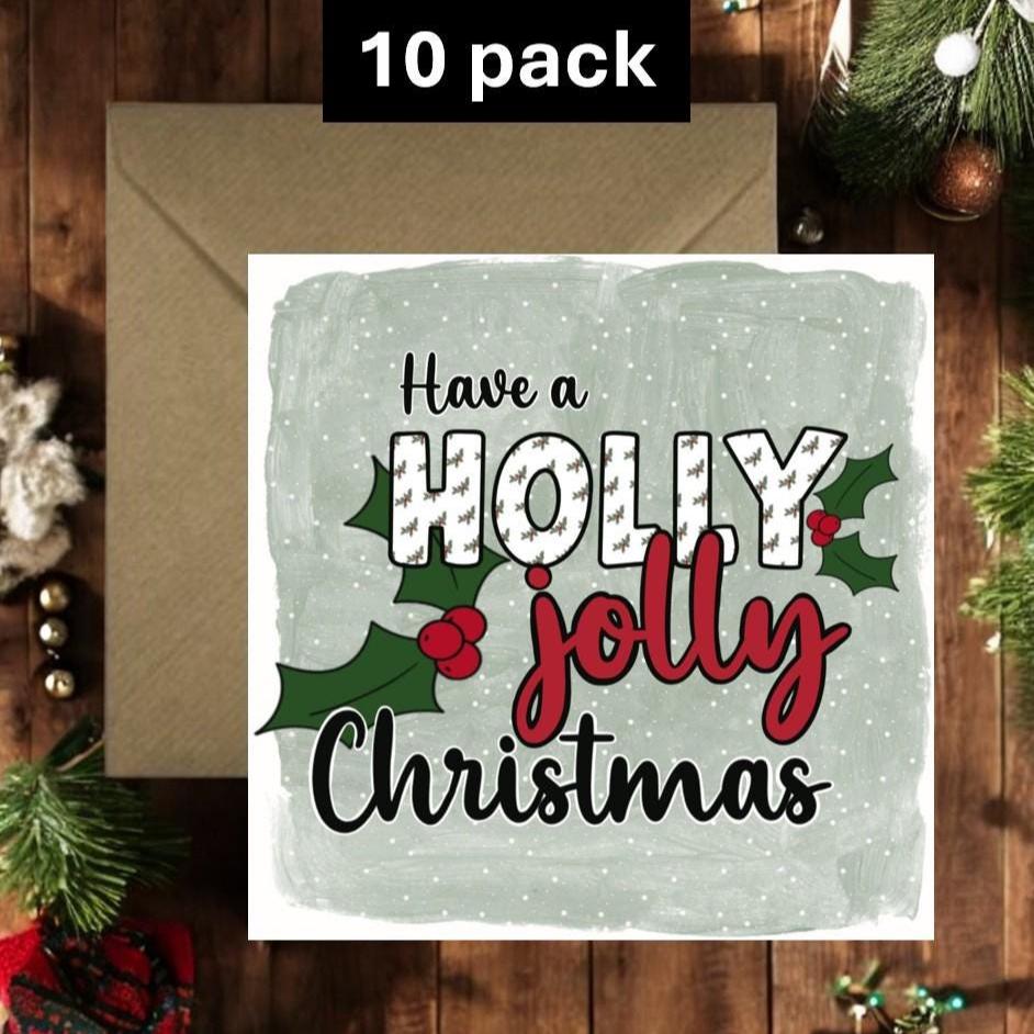 Jolly holly (ten pack)