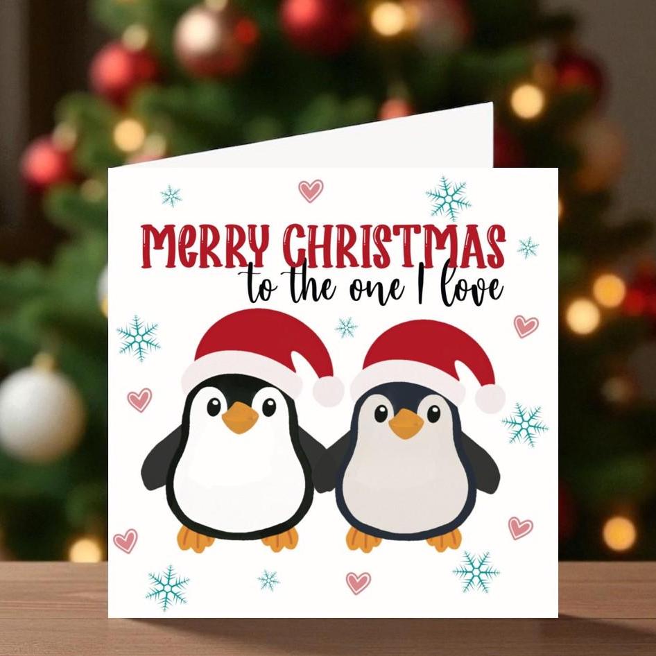 Penguin couple