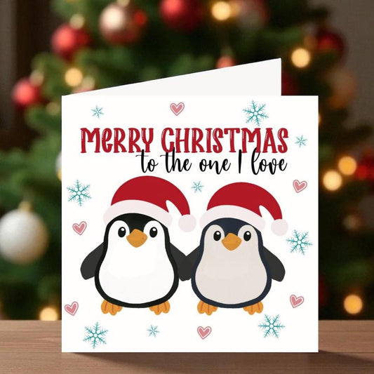 Penguin couple