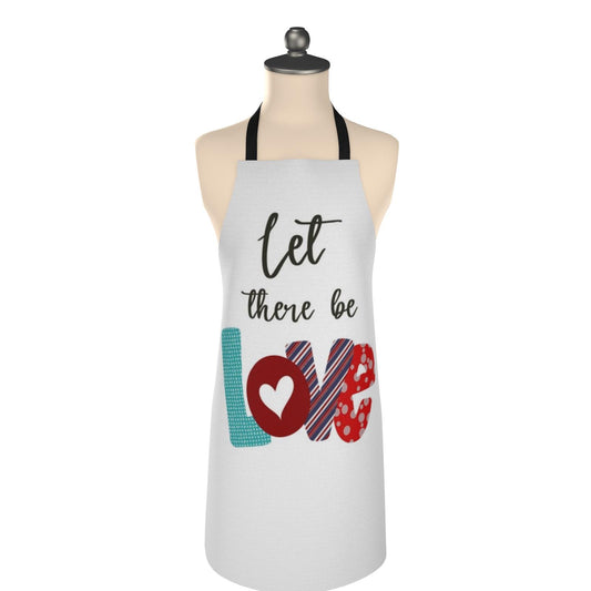Let there be love apron