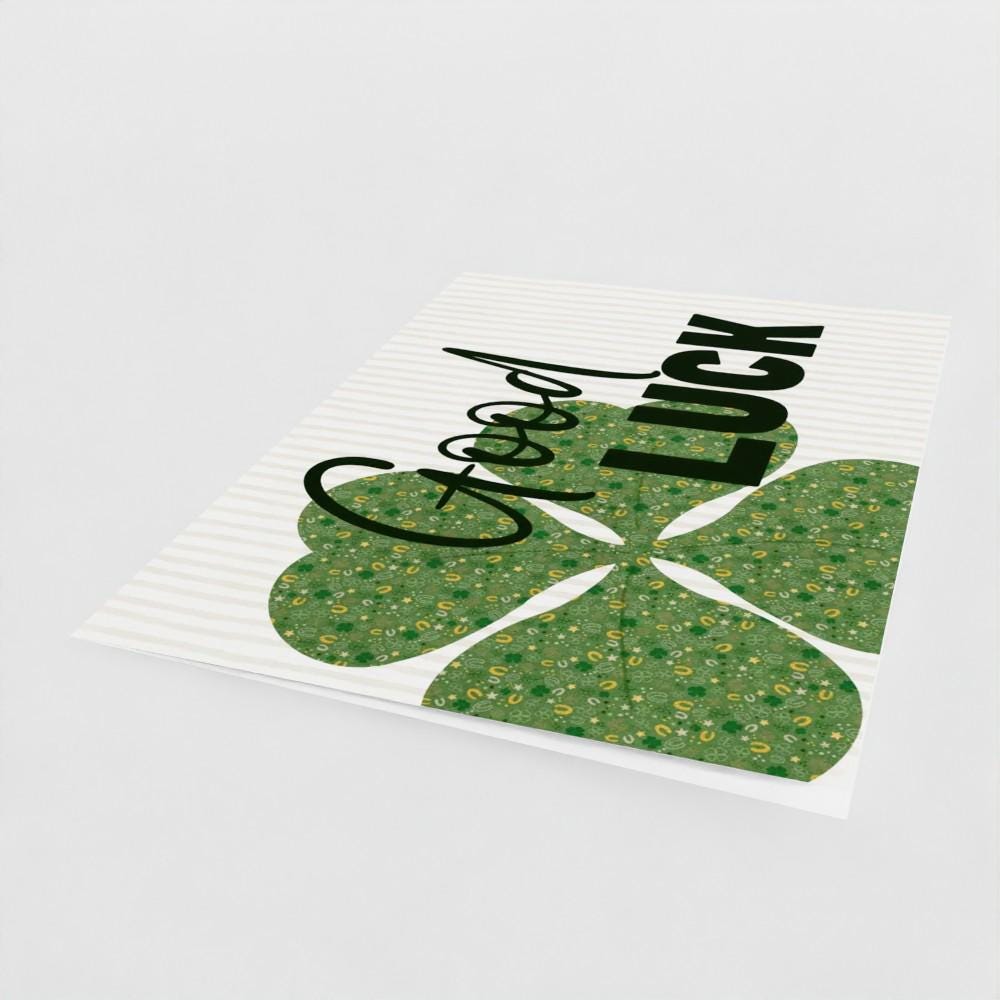 Four leaf clover (large A4 card)