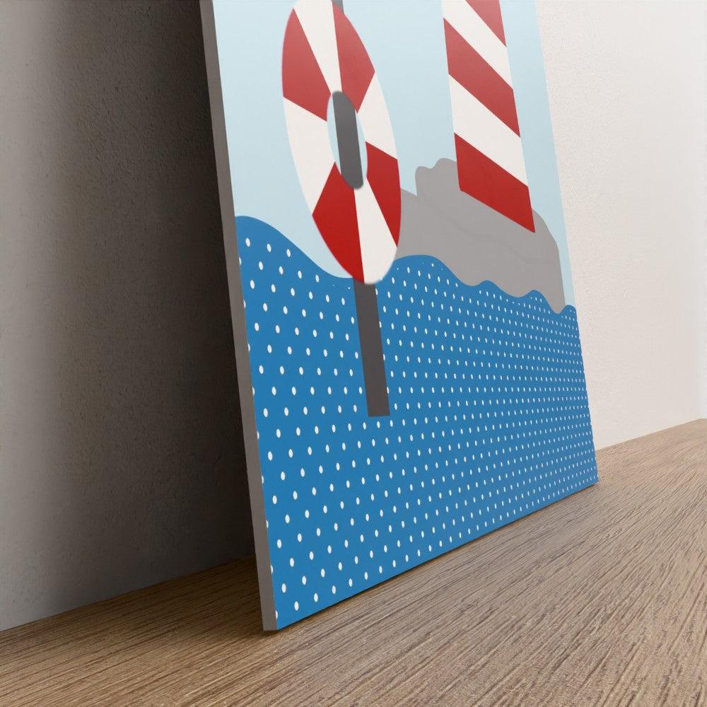 Childrens nautical series #2 lighthouse